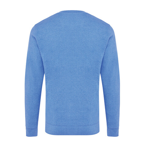 IQONIQ Denali ungefärbt. Rundhals-Sweater aus recycelter BW heather blue bedrucken, Art.-Nr. T9301.024.XXXL IQONIQ Denali ungefärbt. Rundhals-Sweater aus recycelter BW heather blue bedrucken, Art.-Nr. T9301.024.XXXL