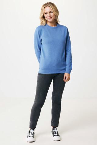 IQONIQ Denali ungefärbt. Rundhals-Sweater aus recycelter BW heather blue bedrucken, Art.-Nr. T9301.024.XXXL IQONIQ Denali ungefärbt. Rundhals-Sweater aus recycelter BW heather blue bedrucken, Art.-Nr. T9301.024.XXXL