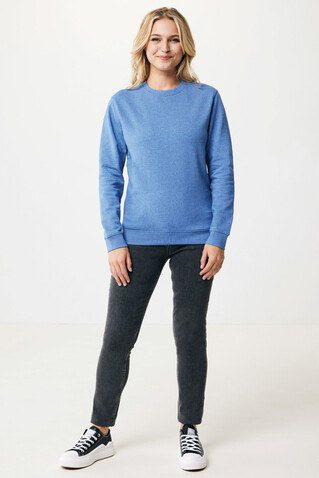 IQONIQ Denali ungefärbt. Rundhals-Sweater aus recycelter BW heather blue bedrucken, Art.-Nr. T9301.024.XXXL IQONIQ Denali ungefärbt. Rundhals-Sweater aus recycelter BW heather blue bedrucken, Art.-Nr. T9301.024.XXXL
