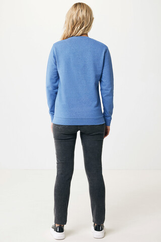 IQONIQ Denali ungefärbt. Rundhals-Sweater aus recycelter BW heather blue bedrucken, Art.-Nr. T9301.024.XXXL IQONIQ Denali ungefärbt. Rundhals-Sweater aus recycelter BW heather blue bedrucken, Art.-Nr. T9301.024.XXXL