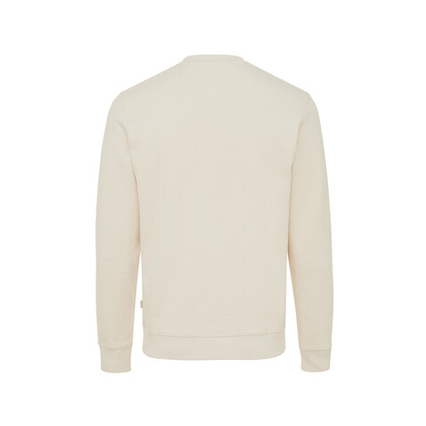 IQONIQ Denali ungefärbt. Rundhals-Sweater aus recycelter BW natural raw bedrucken, Art.-Nr. T9301.018.XXXL