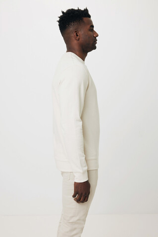 IQONIQ Denali ungefärbt. Rundhals-Sweater aus recycelter BW natural raw bedrucken, Art.-Nr. T9301.018.XXXL
