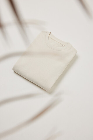 IQONIQ Denali ungefärbt. Rundhals-Sweater aus recycelter BW natural raw bedrucken, Art.-Nr. T9301.018.XXXL