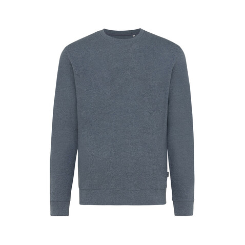 IQONIQ Denali ungefärbt. Rundhals-Sweater aus recycelter BW heather navy bedrucken, Art.-Nr. T9301.016.XS IQONIQ Denali ungefärbt. Rundhals-Sweater aus recycelter BW heather navy bedrucken, Art.-Nr. T9301.016.XS