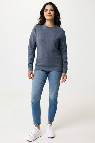 IQONIQ Denali ungefärbt. Rundhals-Sweater aus recycelter BW heather navy bedrucken, Art.-Nr. T9301.016.XS IQONIQ Denali ungefärbt. Rundhals-Sweater aus recycelter BW heather navy bedrucken, Art.-Nr. T9301.016.XS