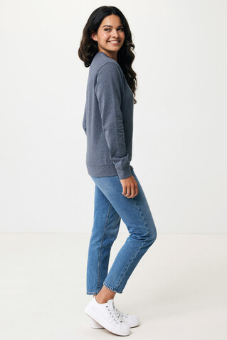 IQONIQ Denali ungefärbt. Rundhals-Sweater aus recycelter BW heather navy bedrucken, Art.-Nr. T9301.016.XS IQONIQ Denali ungefärbt. Rundhals-Sweater aus recycelter BW heather navy bedrucken, Art.-Nr. T9301.016.XS