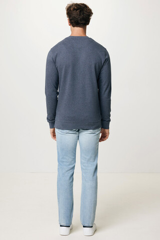 IQONIQ Denali ungefärbt. Rundhals-Sweater aus recycelter BW heather navy bedrucken, Art.-Nr. T9301.016.XS IQONIQ Denali ungefärbt. Rundhals-Sweater aus recycelter BW heather navy bedrucken, Art.-Nr. T9301.016.XS