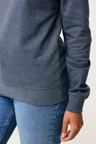 IQONIQ Denali ungefärbt. Rundhals-Sweater aus recycelter BW heather navy bedrucken, Art.-Nr. T9301.016.XS IQONIQ Denali ungefärbt. Rundhals-Sweater aus recycelter BW heather navy bedrucken, Art.-Nr. T9301.016.XS