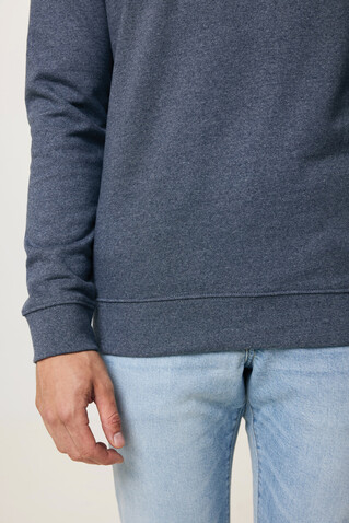 IQONIQ Denali ungefärbt. Rundhals-Sweater aus recycelter BW heather navy bedrucken, Art.-Nr. T9301.016.XS IQONIQ Denali ungefärbt. Rundhals-Sweater aus recycelter BW heather navy bedrucken, Art.-Nr. T9301.016.XS