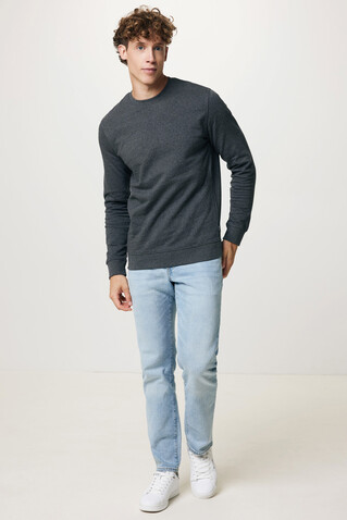 IQONIQ Denali ungefärbt. Rundhals-Sweater aus recycelter BW heather anthracite bedrucken, Art.-Nr. T9301.014.XL IQONIQ Denali ungefärbt. Rundhals-Sweater aus recycelter BW heather anthracite bedrucken, Art.-Nr. T9301.014.XL