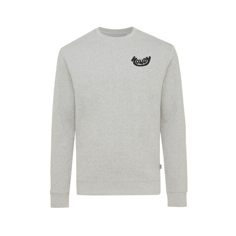 IQONIQ Denali ungefärbt. Rundhals-Sweater aus recycelter BW heather grey bedrucken, Art.-Nr. T9301.013.5XL IQONIQ Denali ungefärbt. Rundhals-Sweater aus recycelter BW heather grey bedrucken, Art.-Nr. T9301.013.5XL
