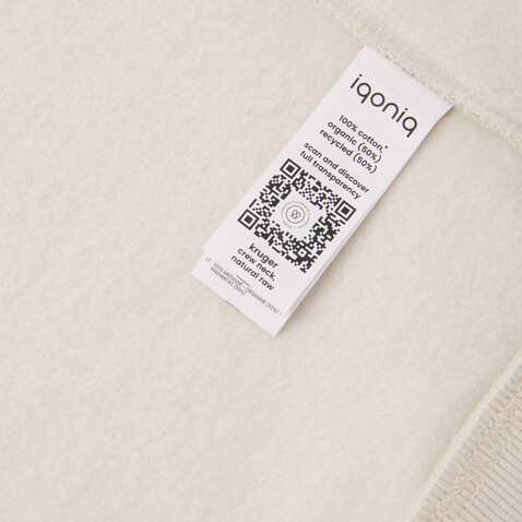 IQONIQ Kruger Relax-Rundhals-Sweater aus recycelt. Baumwolle natural raw bedrucken, Art.-Nr. T9302.018.XXXL IQONIQ Kruger Relax-Rundhals-Sweater aus recycelt. Baumwolle natural raw bedrucken, Art.-Nr. T9302.018.XXXL