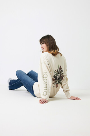 IQONIQ Kruger Relax-Rundhals-Sweater aus recycelt. Baumwolle natural raw bedrucken, Art.-Nr. T9302.018.XXXL IQONIQ Kruger Relax-Rundhals-Sweater aus recycelt. Baumwolle natural raw bedrucken, Art.-Nr. T9302.018.XXXL