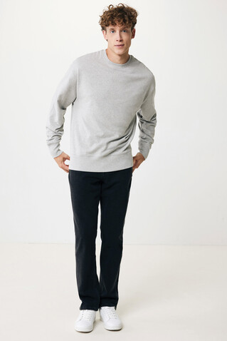 IQONIQ Kruger Relax-Rundhals-Sweater aus recycelt. Baumwolle heather grey bedrucken, Art.-Nr. T9302.013.S IQONIQ Kruger Relax-Rundhals-Sweater aus recycelt. Baumwolle heather grey bedrucken, Art.-Nr. T9302.013.S