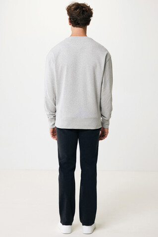 IQONIQ Kruger Relax-Rundhals-Sweater aus recycelt. Baumwolle heather grey bedrucken, Art.-Nr. T9302.013.S IQONIQ Kruger Relax-Rundhals-Sweater aus recycelt. Baumwolle heather grey bedrucken, Art.-Nr. T9302.013.S