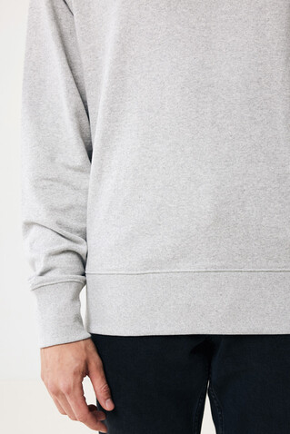 IQONIQ Kruger Relax-Rundhals-Sweater aus recycelt. Baumwolle heather grey bedrucken, Art.-Nr. T9302.013.S IQONIQ Kruger Relax-Rundhals-Sweater aus recycelt. Baumwolle heather grey bedrucken, Art.-Nr. T9302.013.S