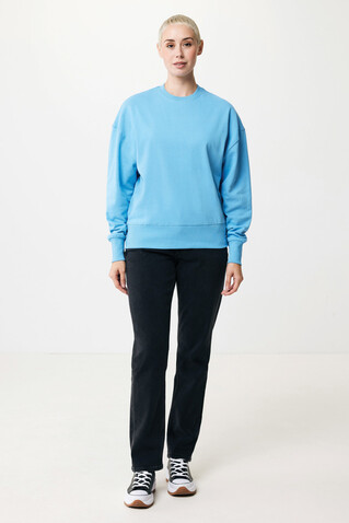 IQONIQ Kruger Relax-Rundhals-Sweater aus recycelt. Baumwolle tranquil blue bedrucken, Art.-Nr. T9302.010.XXL IQONIQ Kruger Relax-Rundhals-Sweater aus recycelt. Baumwolle tranquil blue bedrucken, Art.-Nr. T9302.010.XXL