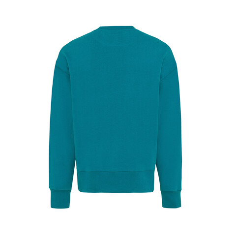 IQONIQ Kruger Relax-Rundhals-Sweater aus recycelt. Baumwolle verdigris bedrucken, Art.-Nr. T9302.009.XL IQONIQ Kruger Relax-Rundhals-Sweater aus recycelt. Baumwolle verdigris bedrucken, Art.-Nr. T9302.009.XL