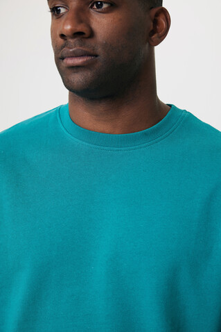IQONIQ Kruger Relax-Rundhals-Sweater aus recycelt. Baumwolle verdigris bedrucken, Art.-Nr. T9302.009.XL IQONIQ Kruger Relax-Rundhals-Sweater aus recycelt. Baumwolle verdigris bedrucken, Art.-Nr. T9302.009.XL