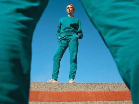 IQONIQ Kruger Relax-Rundhals-Sweater aus recycelt. Baumwolle verdigris bedrucken, Art.-Nr. T9302.009.XL IQONIQ Kruger Relax-Rundhals-Sweater aus recycelt. Baumwolle verdigris bedrucken, Art.-Nr. T9302.009.XL