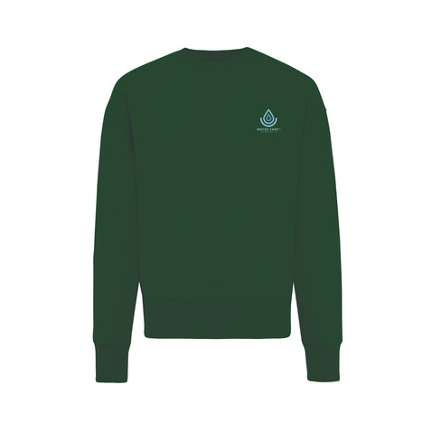IQONIQ Kruger Relax-Rundhals-Sweater aus recycelt. Baumwolle forest green bedrucken, Art.-Nr. T9302.005.S IQONIQ Kruger Relax-Rundhals-Sweater aus recycelt. Baumwolle forest green bedrucken, Art.-Nr. T9302.005.S