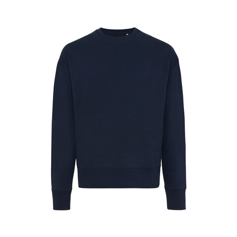 IQONIQ Kruger Relax-Rundhals-Sweater aus recycelt. Baumwolle navy blau bedrucken, Art.-Nr. T9302.002.XXL IQONIQ Kruger Relax-Rundhals-Sweater aus recycelt. Baumwolle navy blau bedrucken, Art.-Nr. T9302.002.XXL
