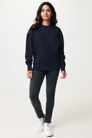 IQONIQ Kruger Relax-Rundhals-Sweater aus recycelt. Baumwolle navy blau bedrucken, Art.-Nr. T9302.002.XXL IQONIQ Kruger Relax-Rundhals-Sweater aus recycelt. Baumwolle navy blau bedrucken, Art.-Nr. T9302.002.XXL