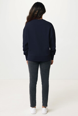 IQONIQ Kruger Relax-Rundhals-Sweater aus recycelt. Baumwolle navy blau bedrucken, Art.-Nr. T9302.002.XXL IQONIQ Kruger Relax-Rundhals-Sweater aus recycelt. Baumwolle navy blau bedrucken, Art.-Nr. T9302.002.XXL