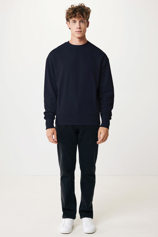 IQONIQ Kruger Relax-Rundhals-Sweater aus recycelt. Baumwolle navy blau bedrucken, Art.-Nr. T9302.002.XXL IQONIQ Kruger Relax-Rundhals-Sweater aus recycelt. Baumwolle navy blau bedrucken, Art.-Nr. T9302.002.XXL
