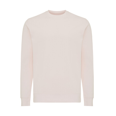 IQONIQ Etosha Lightweight Sweater aus recycelter Baumwolle cloud pink bedrucken, Art.-Nr. T9303.039.M