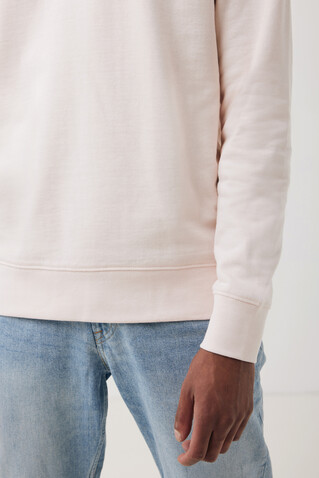IQONIQ Etosha Lightweight Sweater aus recycelter Baumwolle cloud pink bedrucken, Art.-Nr. T9303.039.M