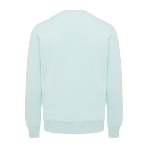 IQONIQ Etosha Lightweight Sweater aus recycelter Baumwolle crushed mint bedrucken, Art.-Nr. T9303.037.L