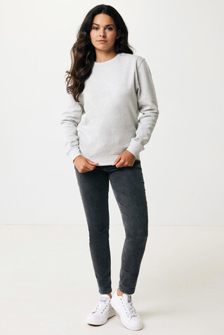 IQONIQ Etosha Lightweight Sweater aus recycelter Baumwolle light heather grey bedrucken, Art.-Nr. T9303.032.XL IQONIQ Etosha Lightweight Sweater aus recycelter Baumwolle light heather grey bedrucken, Art.-Nr. T9303.032.XL