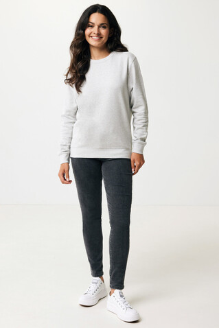 IQONIQ Etosha Lightweight Sweater aus recycelter Baumwolle light heather grey bedrucken, Art.-Nr. T9303.032.XL IQONIQ Etosha Lightweight Sweater aus recycelter Baumwolle light heather grey bedrucken, Art.-Nr. T9303.032.XL