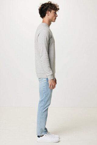 IQONIQ Etosha Lightweight Sweater aus recycelter Baumwolle light heather grey bedrucken, Art.-Nr. T9303.032.XL IQONIQ Etosha Lightweight Sweater aus recycelter Baumwolle light heather grey bedrucken, Art.-Nr. T9303.032.XL