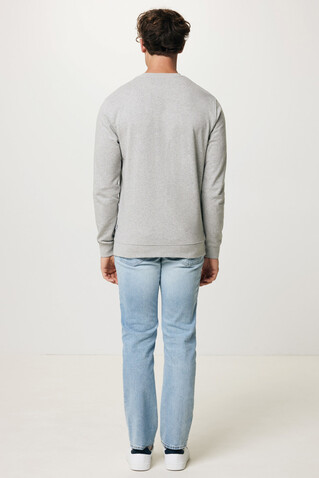 IQONIQ Etosha Lightweight Sweater aus recycelter Baumwolle light heather grey bedrucken, Art.-Nr. T9303.032.XL IQONIQ Etosha Lightweight Sweater aus recycelter Baumwolle light heather grey bedrucken, Art.-Nr. T9303.032.XL
