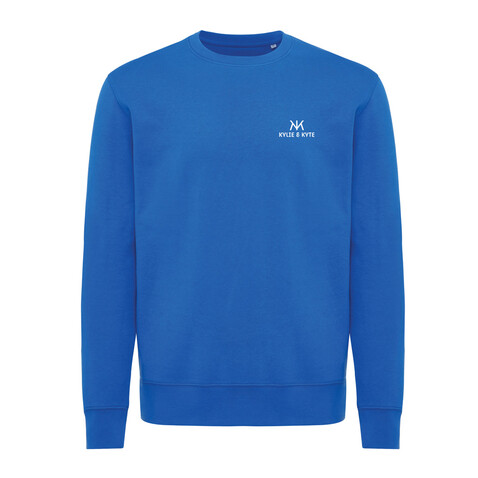 IQONIQ Etosha Lightweight Sweater aus recycelter Baumwolle Königsblau bedrucken, Art.-Nr. T9303.025.XXL IQONIQ Etosha Lightweight Sweater aus recycelter Baumwolle Königsblau bedrucken, Art.-Nr. T9303.025.XXL