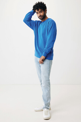 IQONIQ Etosha Lightweight Sweater aus recycelter Baumwolle Königsblau bedrucken, Art.-Nr. T9303.025.XXL IQONIQ Etosha Lightweight Sweater aus recycelter Baumwolle Königsblau bedrucken, Art.-Nr. T9303.025.XXL