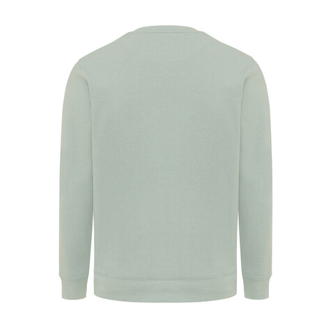 IQONIQ Etosha Lightweight Sweater aus recycelter Baumwolle Iceberg green bedrucken, Art.-Nr. T9303.023.XXXL