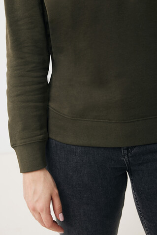 IQONIQ Etosha Lightweight Sweater aus recycelter Baumwolle khaki bedrucken, Art.-Nr. T9303.020.XXS