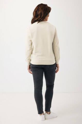 IQONIQ Etosha Lightweight Sweater aus recycelter Baumwolle natural raw bedrucken, Art.-Nr. T9303.018.XXS