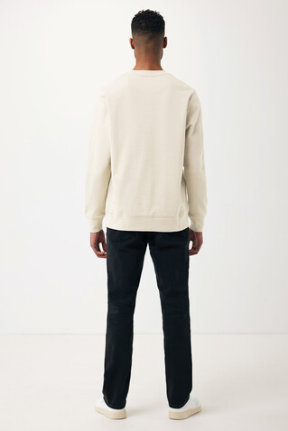 IQONIQ Etosha Lightweight Sweater aus recycelter Baumwolle natural raw bedrucken, Art.-Nr. T9303.018.XXS