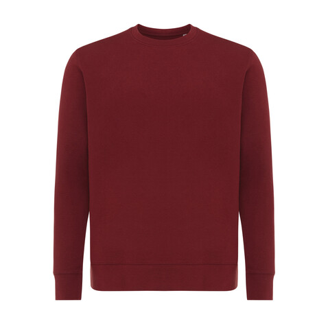 IQONIQ Etosha Lightweight Sweater aus recycelter Baumwolle burgunderrot bedrucken, Art.-Nr. T9303.007.XXL IQONIQ Etosha Lightweight Sweater aus recycelter Baumwolle burgunderrot bedrucken, Art.-Nr. T9303.007.XXL