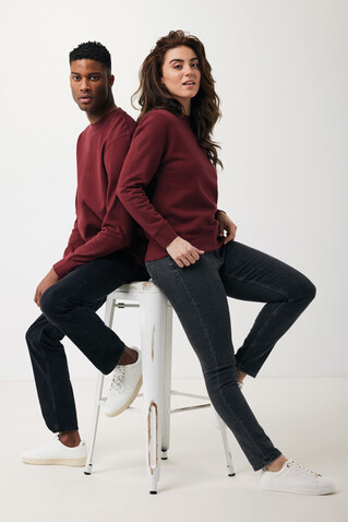 IQONIQ Etosha Lightweight Sweater aus recycelter Baumwolle burgunderrot bedrucken, Art.-Nr. T9303.007.XXL IQONIQ Etosha Lightweight Sweater aus recycelter Baumwolle burgunderrot bedrucken, Art.-Nr. T9303.007.XXL