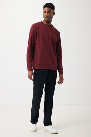 IQONIQ Etosha Lightweight Sweater aus recycelter Baumwolle burgunderrot bedrucken, Art.-Nr. T9303.007.XXL IQONIQ Etosha Lightweight Sweater aus recycelter Baumwolle burgunderrot bedrucken, Art.-Nr. T9303.007.XXL