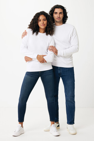 IQONIQ Etosha Lightweight Sweater aus recycelter Baumwolle recycled white bedrucken, Art.-Nr. T9303.004.4XL IQONIQ Etosha Lightweight Sweater aus recycelter Baumwolle recycled white bedrucken, Art.-Nr. T9303.004.4XL