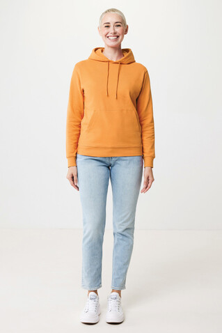 Iqoniq Jasper Hoodie aus recycelter Baumwolle sundial orange bedrucken, Art.-Nr. T9400.012.XXXL