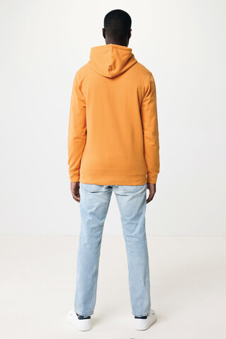 Iqoniq Jasper Hoodie aus recycelter Baumwolle sundial orange bedrucken, Art.-Nr. T9400.012.XXXL
