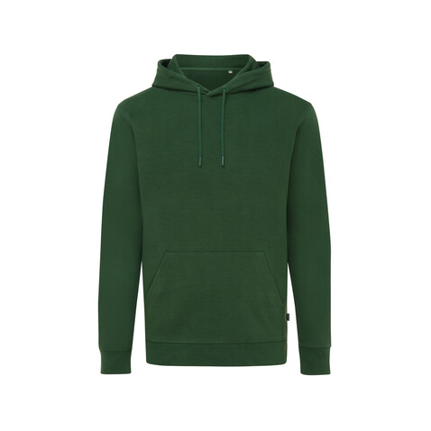 IQONIQ Jasper Hoodie aus recycelter Baumwolle forest green bedrucken, Art.-Nr. T9400.005.XL
