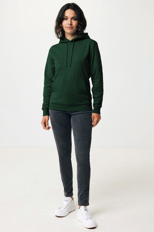 IQONIQ Jasper Hoodie aus recycelter Baumwolle forest green bedrucken, Art.-Nr. T9400.005.XL